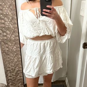 Mink pink two piece set